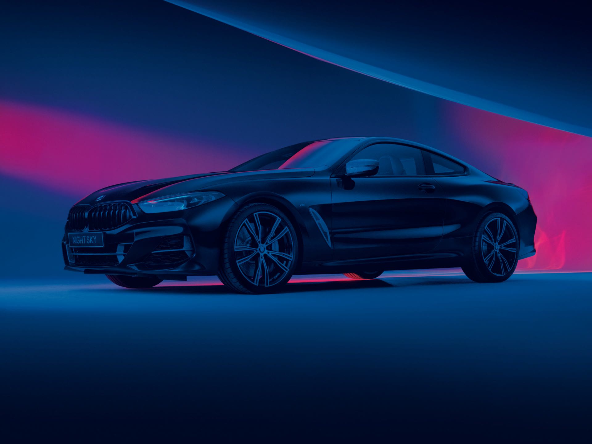BMW 850i Night Sky