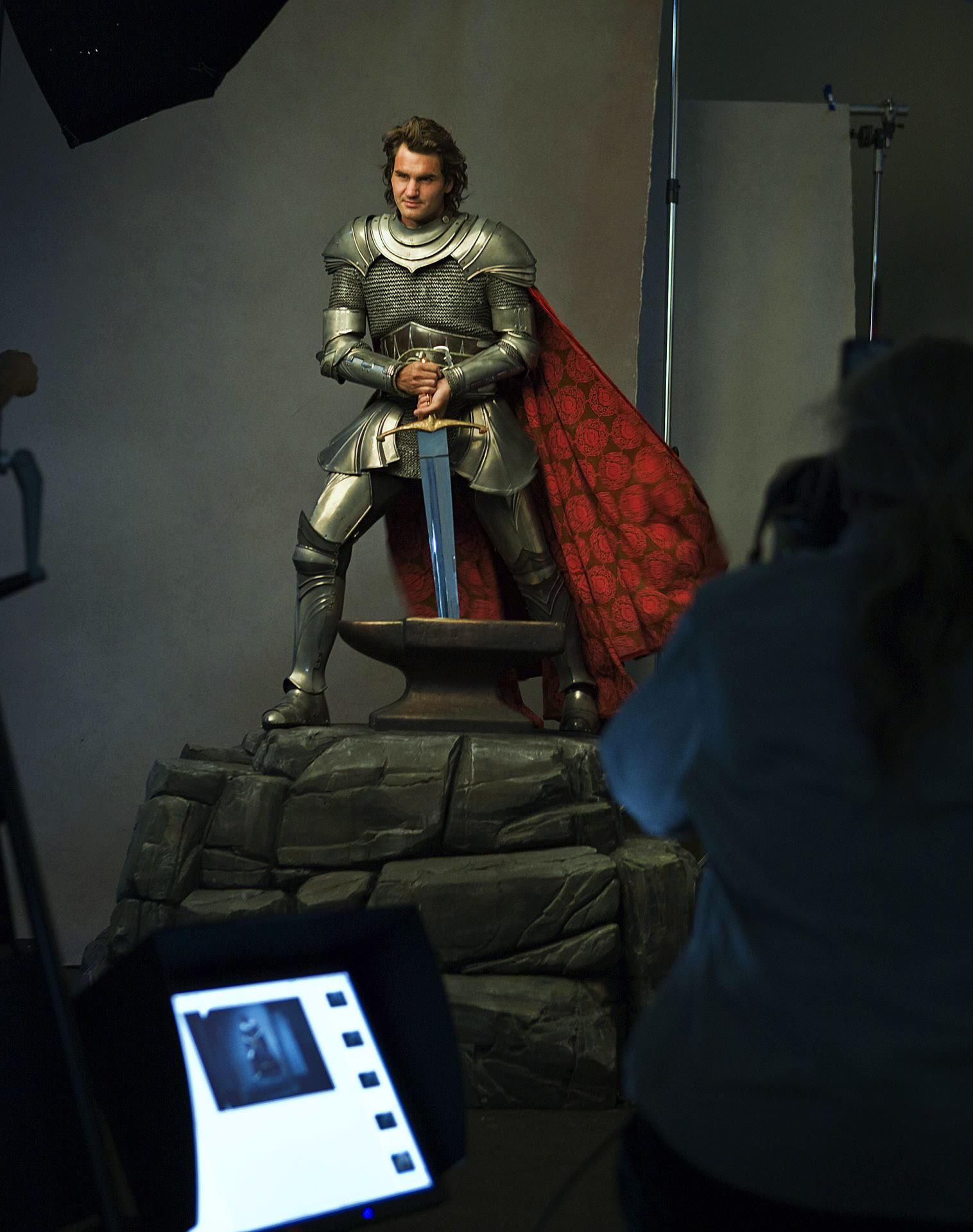 Annie Leibovitz, Roger Federer, Mercedes